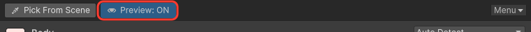 Preview toggle